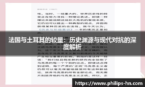 法国与土耳其的较量：历史渊源与现代对抗的深度解析